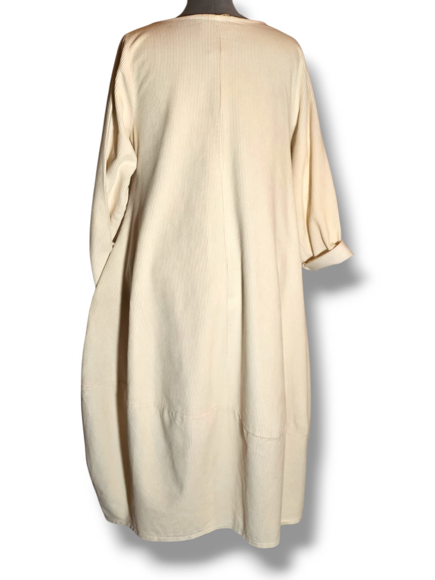 Robe "Boule" 100 % coton côtelée