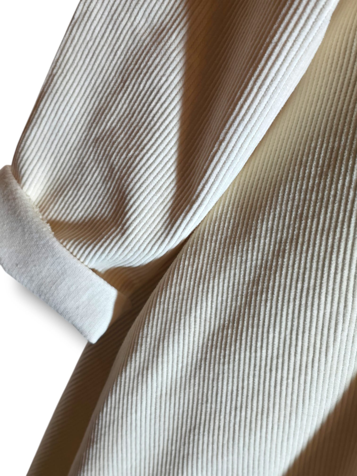 Robe "Boule" 100 % coton côtelée