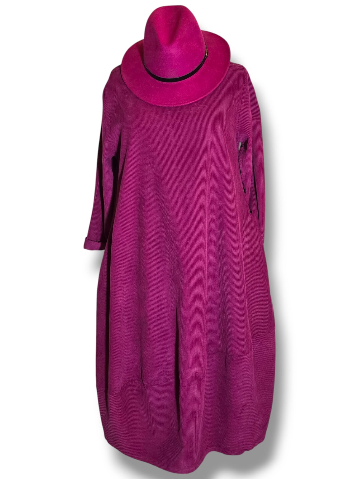 Robe "Boule" 100% coton côtelée