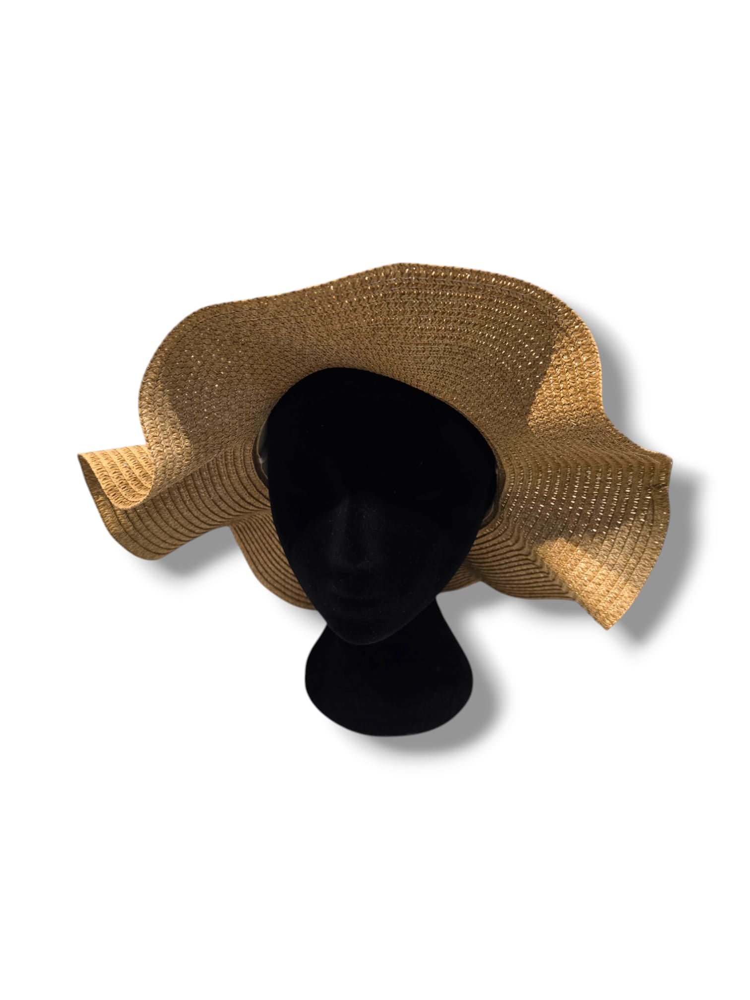 Chapeau Écru avec Nœud en Lin – Charme & Élégance
